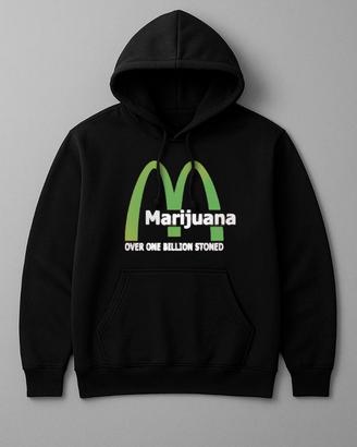 Felpa Marijuana – Over One Billion Stoned