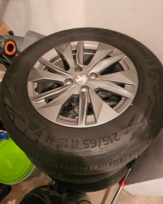 Kit 4 Cerchi in Lega 16" Originali Peugeot