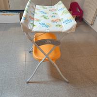 Fasciatoio con vasca richiudibile