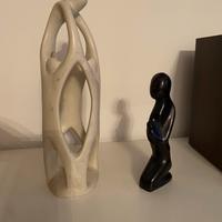 Statue in pietra saponaria