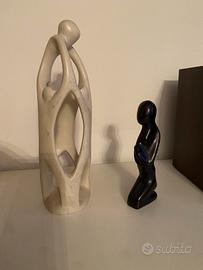 Statue in pietra saponaria