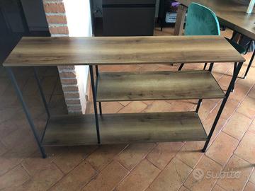 Mobile / consolle stile industriale 120x30x80