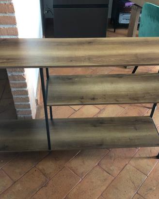 Mobile / consolle stile industriale 120x30x80