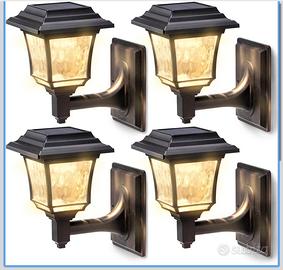 Ledrail set 4 Luci da Esterno Solari