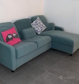 Divano VINLIDEN 3 posti con chaise longue