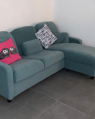 Divano VINLIDEN 3 posti con chaise longue