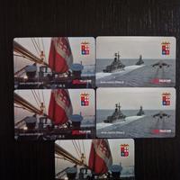 Schede telefoniche Telecom  Marina Militare