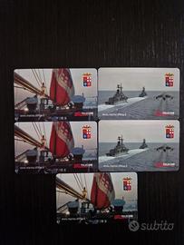 Schede telefoniche Telecom  Marina Militare