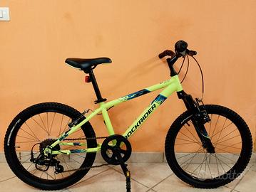Mtb 20" rockrider con cambio PARI AL NUOVO 