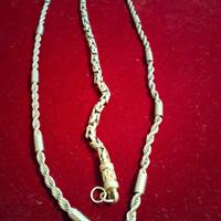 collana e bracciale argento indiano 