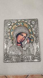 quadro icona sacra madonna Kazan