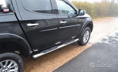 Mitsubishi L200 2015>2019 Pedane ovali inox