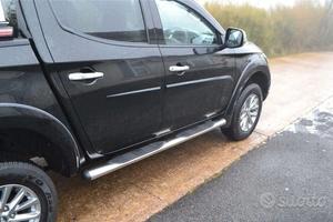 Mitsubishi L200 2015>2019 Pedane ovali inox