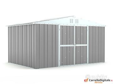 Box lamiera deposito Acciaio 403x269 grigio chiaro