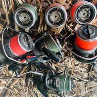 3 Daiwa windcast Z e 1 Daiwa windcast X