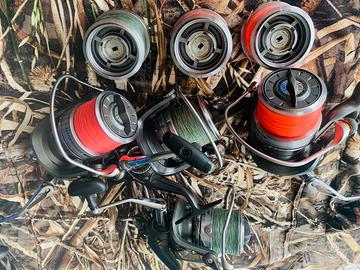 3 Daiwa windcast Z e 1 Daiwa windcast X