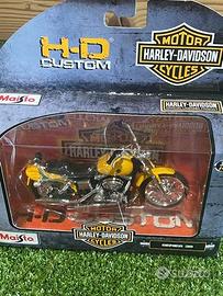 Modellino harley-davidson dyna wide glide 2001