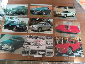 cartoline alfa romeo  fiera autostyle 1993