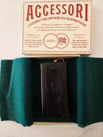 Astuccio portachiavi in pelle