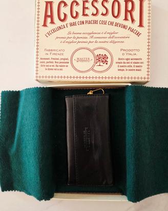 Astuccio portachiavi in pelle