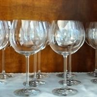 12 calici vino rosso