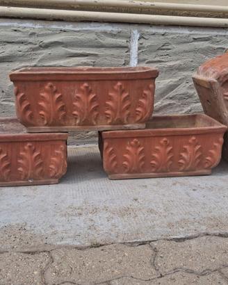 vaso vasi in terracotta