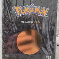 Medaglia d’Oro Pokémon Pikachu Poste Italiane ✨
