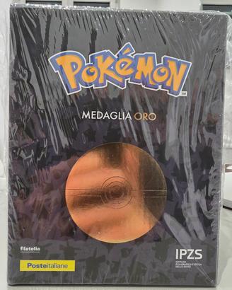 Medaglia d’Oro Pokémon Pikachu Poste Italiane ✨
