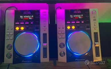 Coppia CDJ Pioneer 200