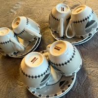 Set 6 tazzine caffè