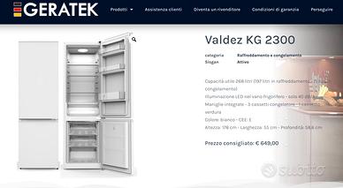 Frigorifero con congelatore GERATEK KG2300S