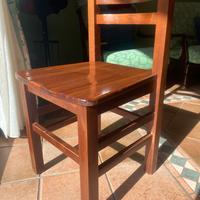 SEDIE IN LEGNO MASSELLO