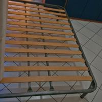 Letto alla francese in memory (rete + materasso)