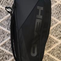 Borsone da tennis HEAD PRO X NERO da 9 racchette 