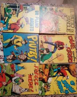 Fumetti TEX Gigante 1964 1965 1966