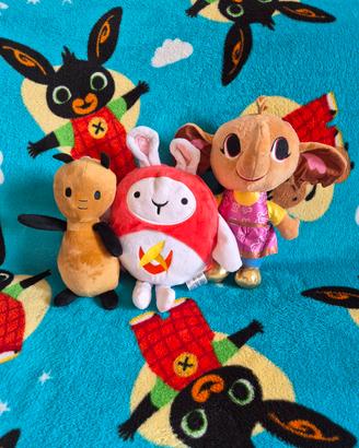Bing, Hoppity,  Flop, Sula peluche 