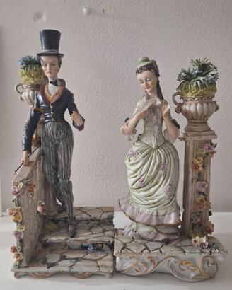 Statuette porcellana