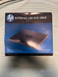 Lettore Esterno Portatile DVD CD con USB