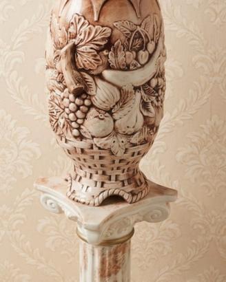 Grande vaso portaombrelli Capodimonte 48 cm