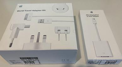 world travel adapter kit +minidisplayport to vga