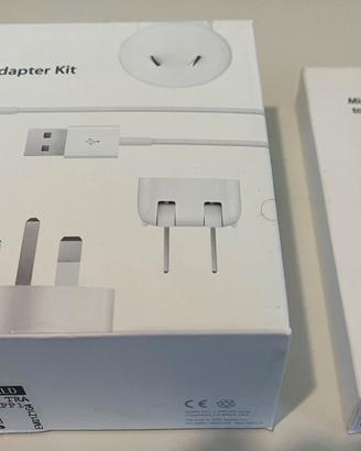 world travel adapter kit +minidisplayport to vga