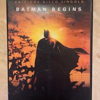 Batman begins edizione disco singolo dvd video