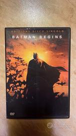 Batman begins edizione disco singolo dvd video