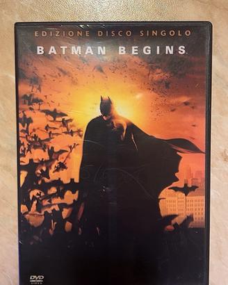 Batman begins edizione disco singolo dvd video