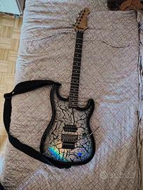 chitarra harley benton st80 con MODIFICHE ESTREME