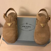 Sandali Prada in camoscio Talpa 37