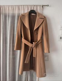 Cappotto cammello lana e cashmere