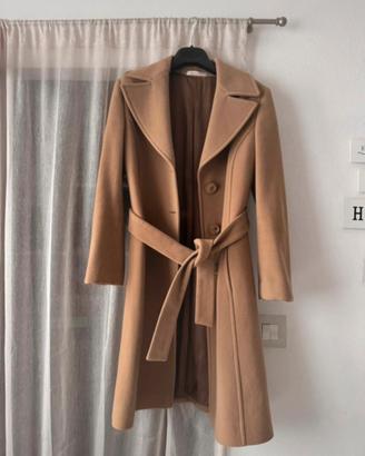 Cappotto cammello lana e cashmere