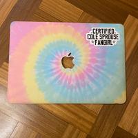 Custodia rigida MacBook rainbow Hard Case