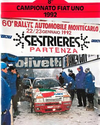 Serie adesivi Fiat Uno Turbo Trofeo 